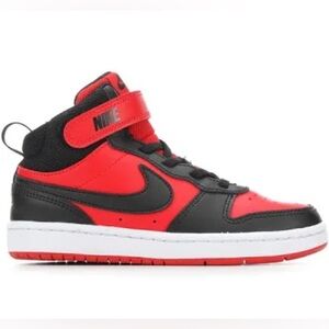 Nike Kids Red and Black Sneakers